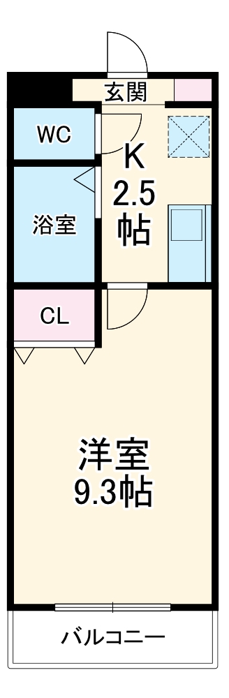 A・City今本町の間取り