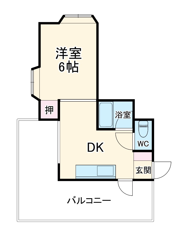 芙蓉参番館の間取り