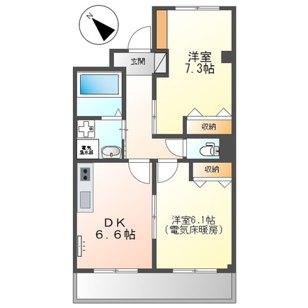 RAFFINO美園の間取り
