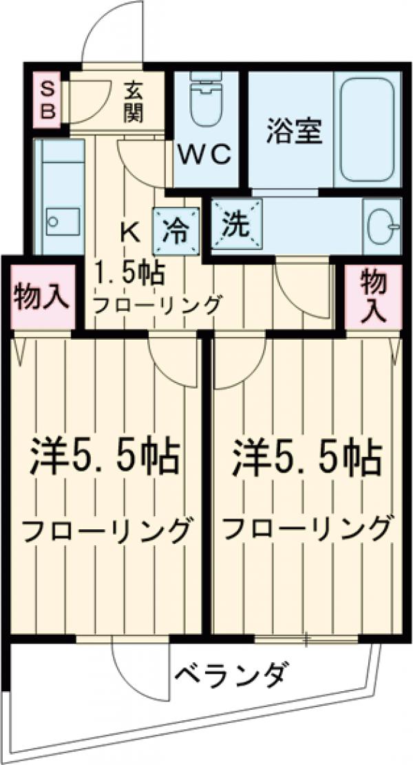 オータム・イン・ニューヨークの間取り