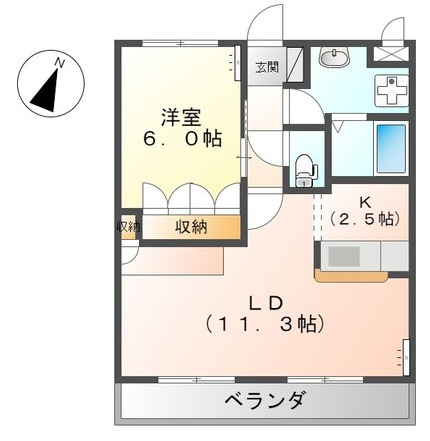サンク エトワールの間取り