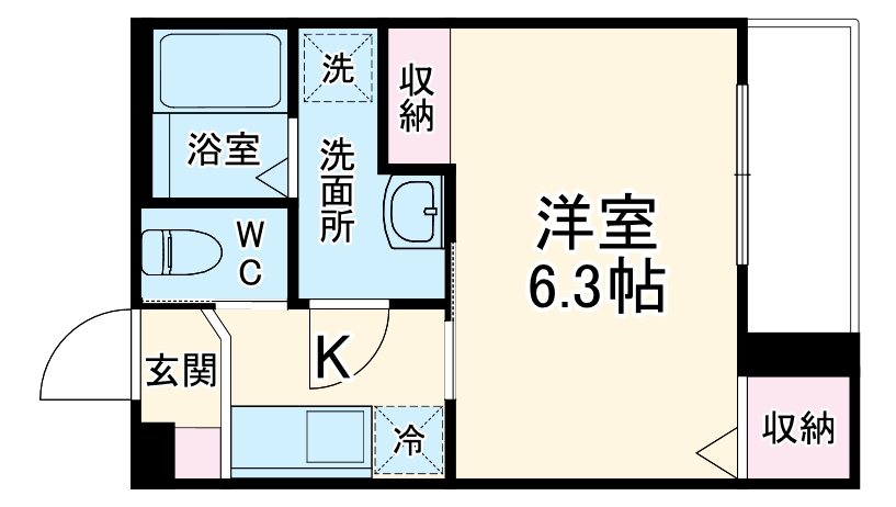ラネージュ稲毛の間取り