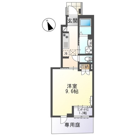 グリーンメゾンⅤの間取り