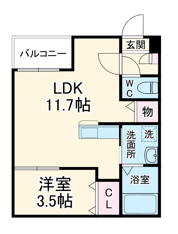 LECOCON稲沢の間取り
