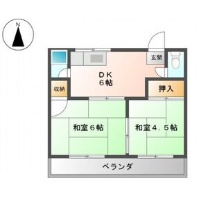 コーポ加藤の間取り