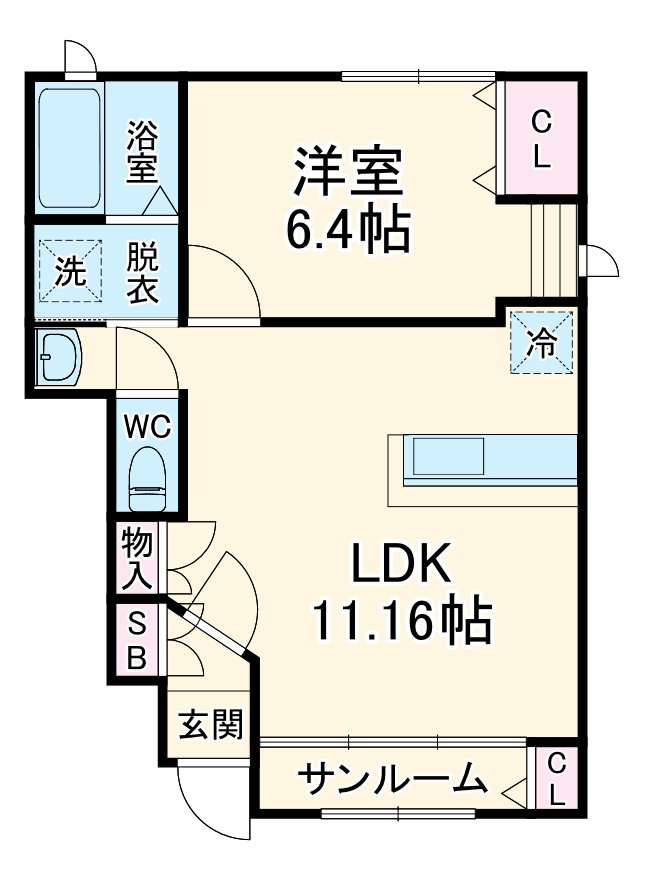 Bel Siegの間取り