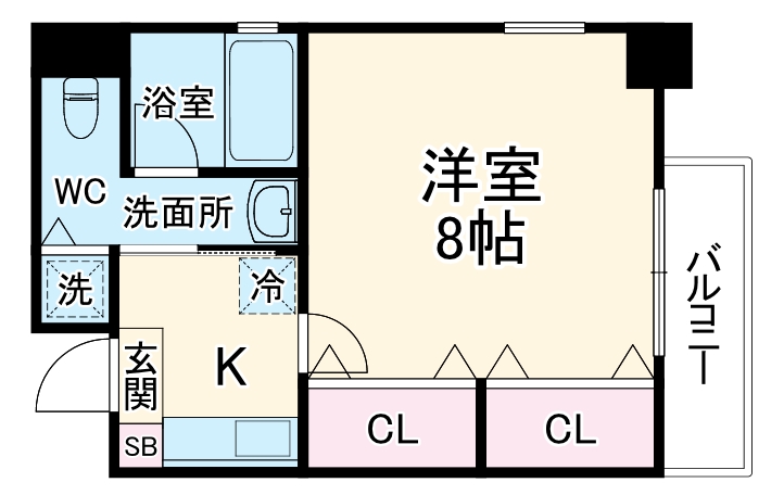 SHICATA ONZE BLDGの間取り