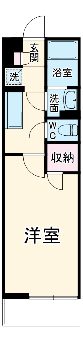 リブリ・中浦和Ⅱの間取り