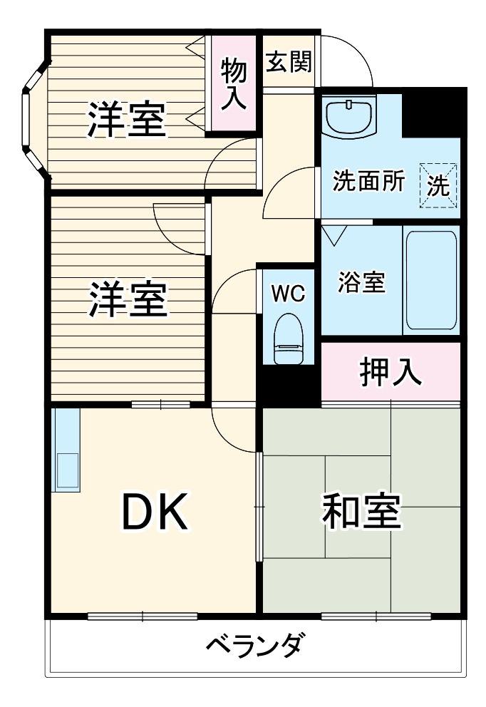 ロイヤルメゾンの間取り
