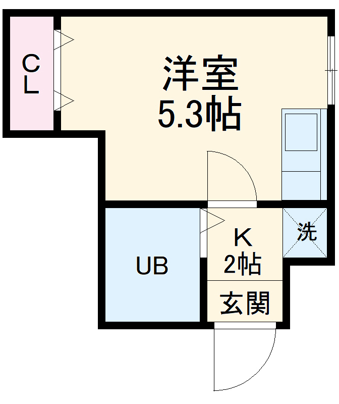 クレア蕨の間取り