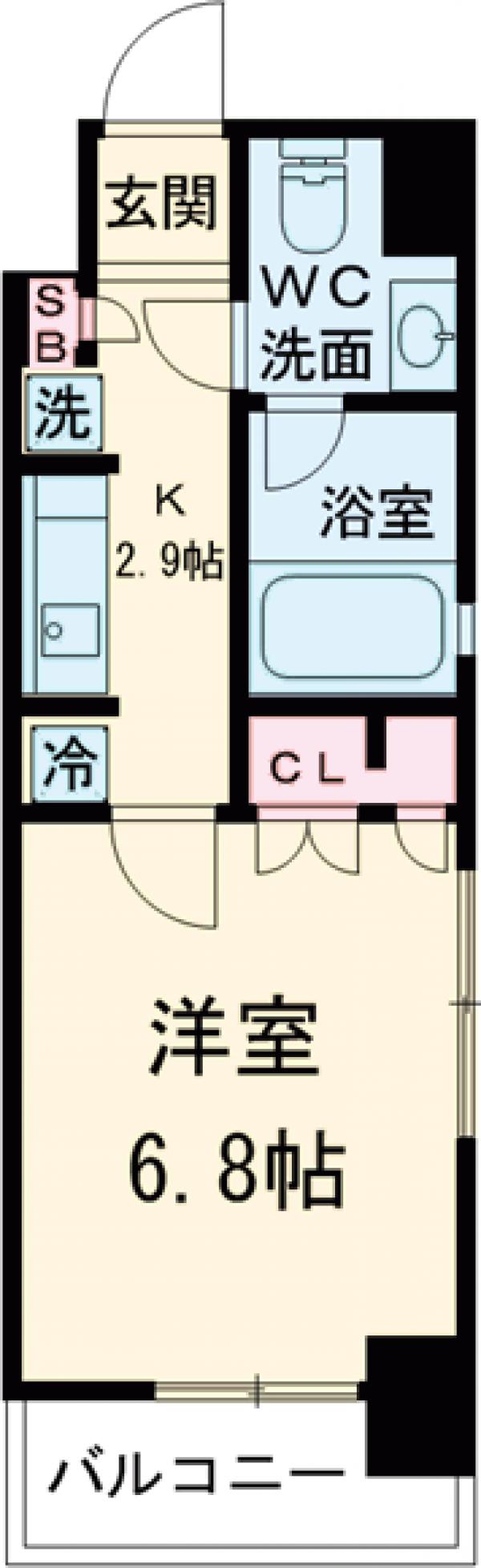 コンフォリア学芸大学イーストの間取り
