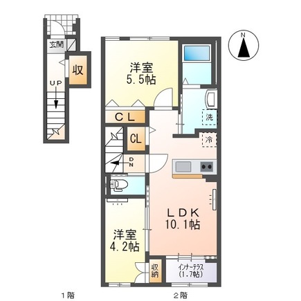 パークタワー・里の間取り