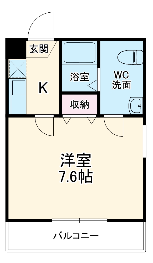 ベイシティの間取り