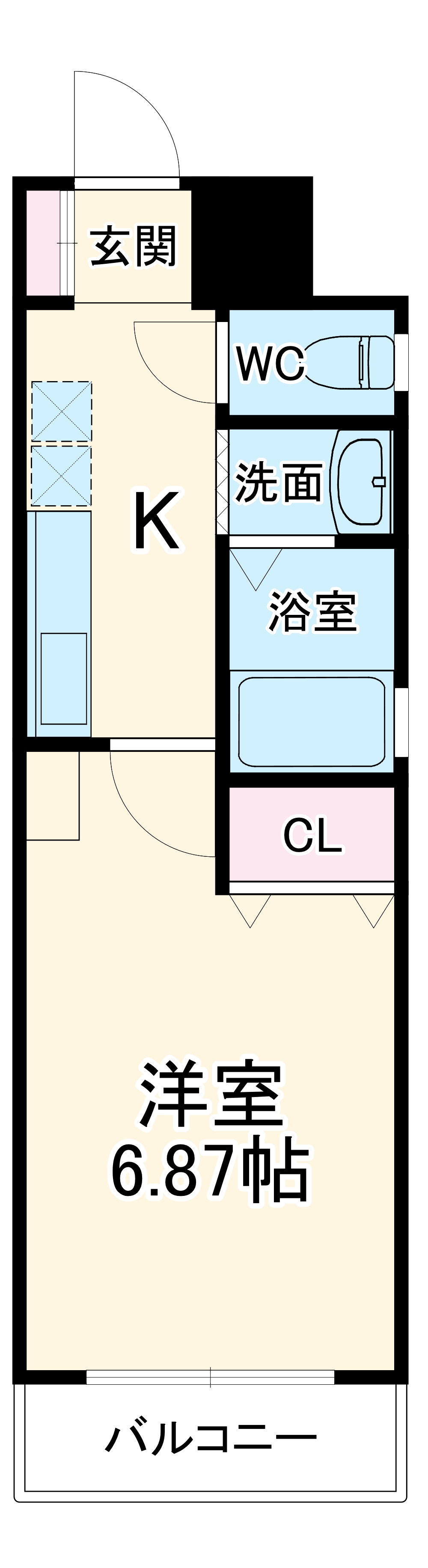 第2フジビルの間取り