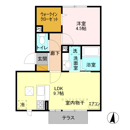 ピラタス XVの間取り