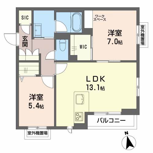 splendoreの間取り