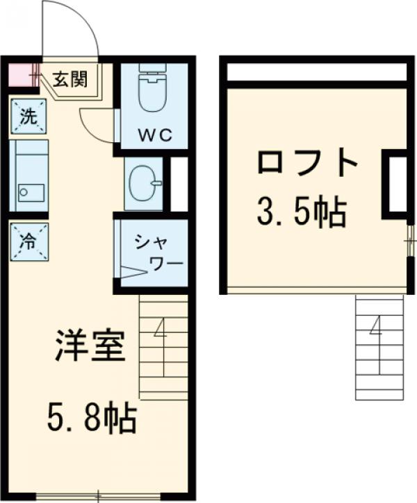 ルーエ上石神井の間取り