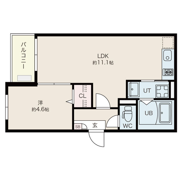 Jack kanseiⅥの間取り