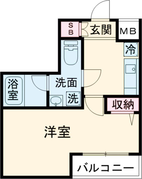 マーロ羽田の間取り