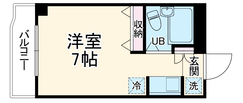 エステート富士見の間取り
