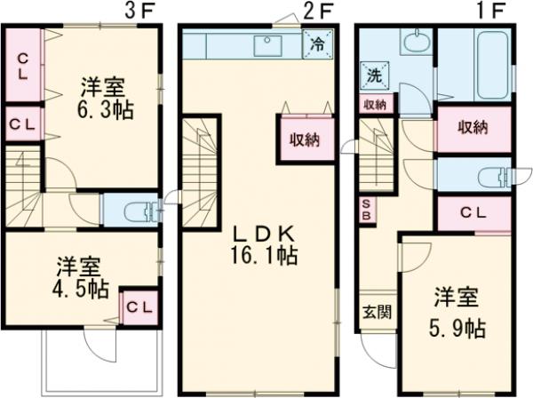 AliceCoCoの間取り