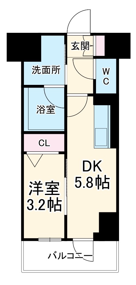 セルン新町の間取り