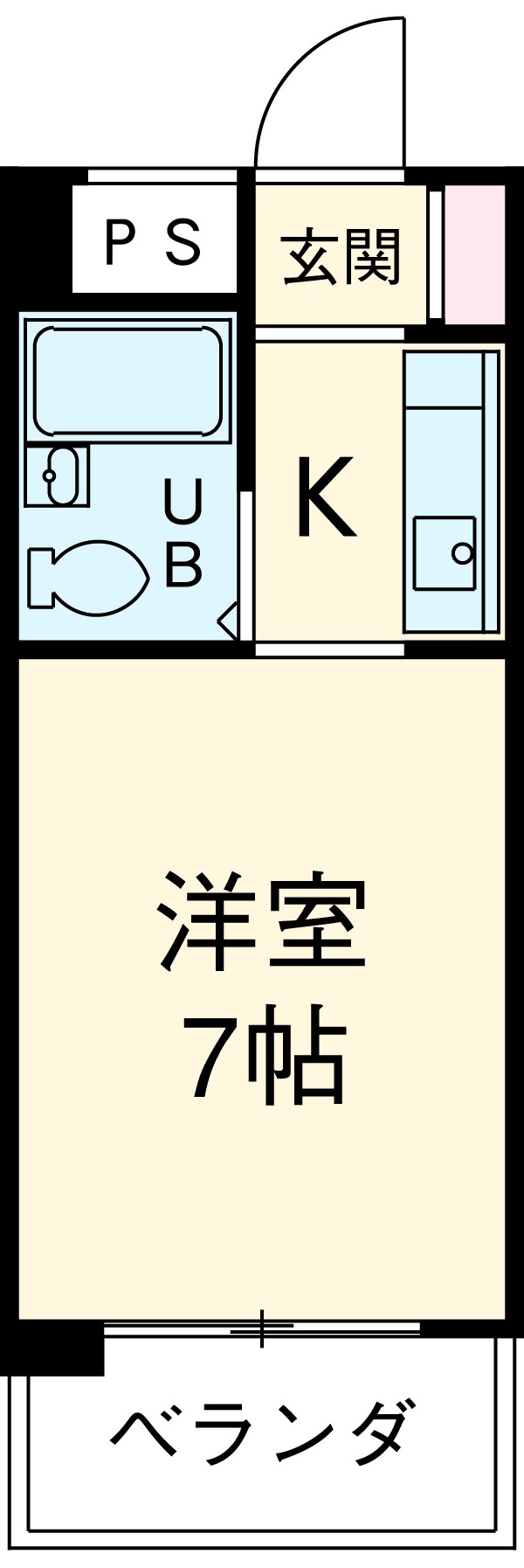 ラトゥール呼続の間取り