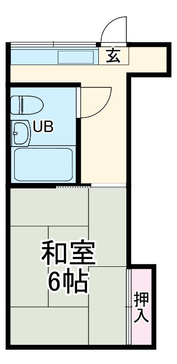 前田荘の間取り
