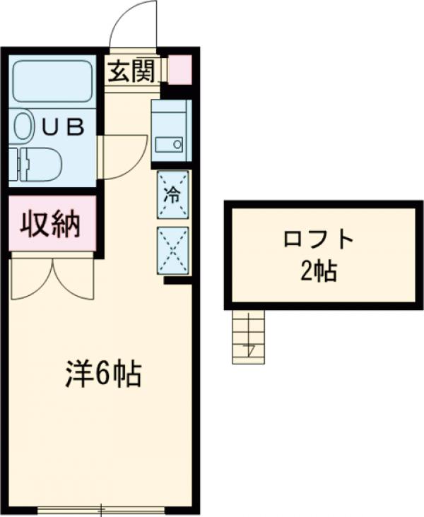 コーポ里美Ⅱの間取り