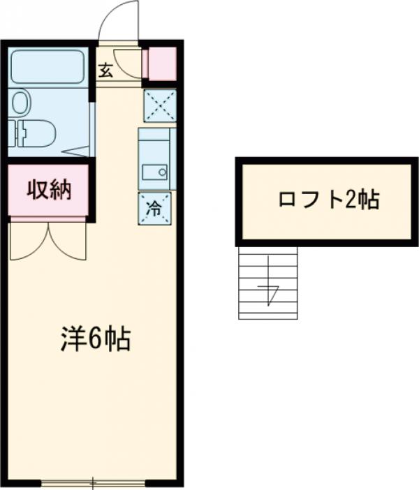 コーポ里美Ⅲの間取り