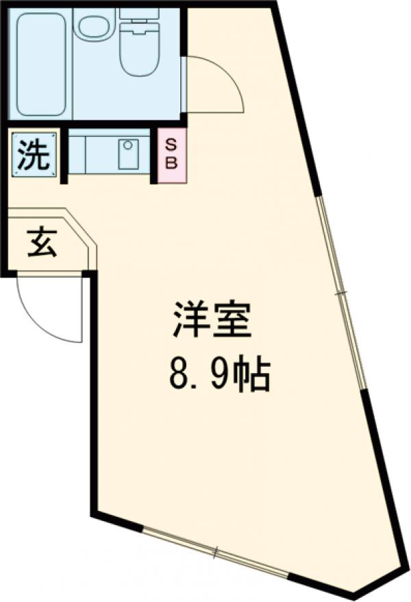 エスパシオ品川大井の間取り