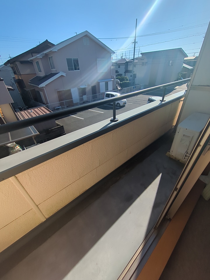 10/19 バルコニー