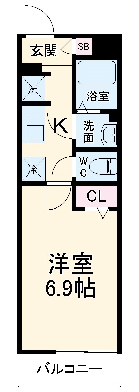 リブリ・エスポワールⅠの間取り