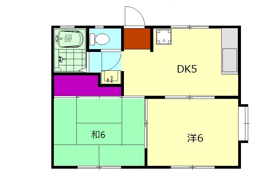 オークスAの間取り