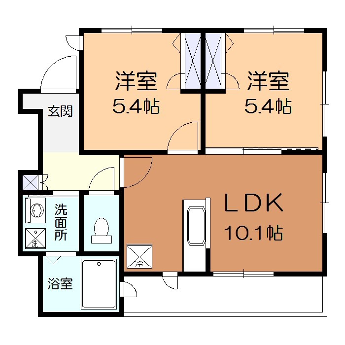 シャルマンの間取り