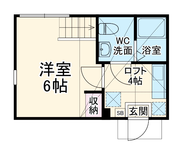 ハイムカノアの間取り