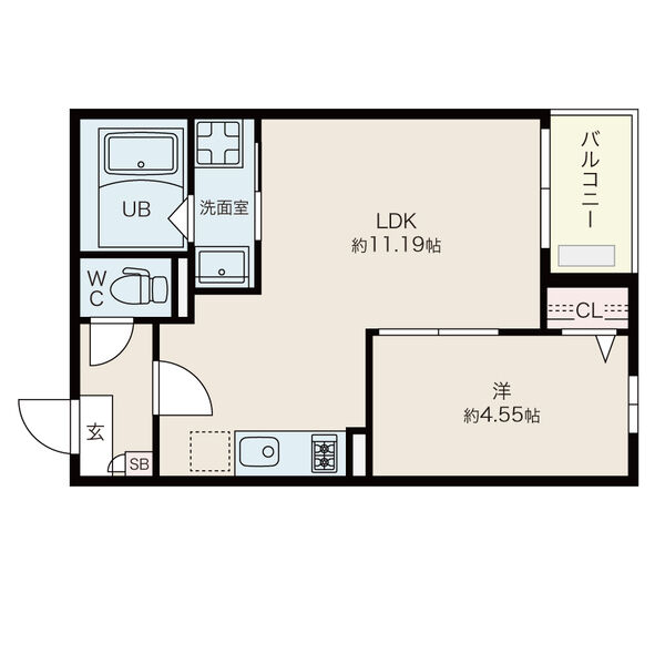 Jack hojinⅡの間取り