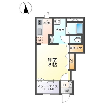 仮)シェルルスターテラス神山の間取り