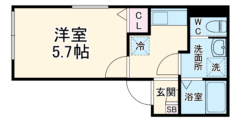 Lupinus coautの間取り