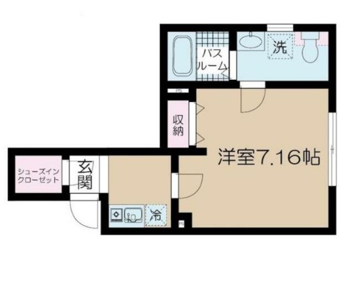 NSGATE新中野の間取り