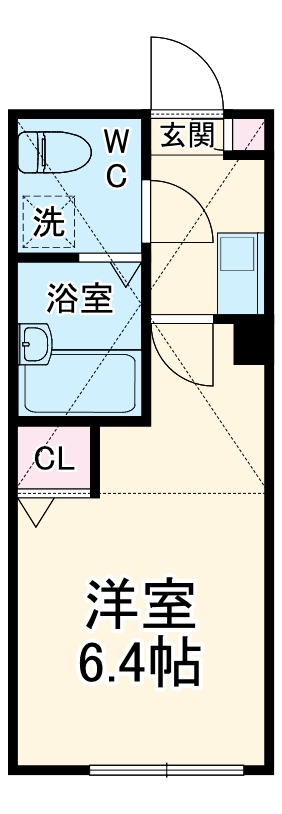グランC.保土ヶ谷の間取り