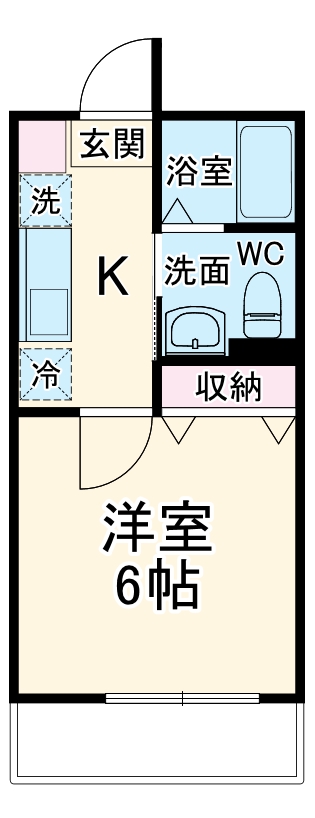 ウィングガーデン吉野町の間取り