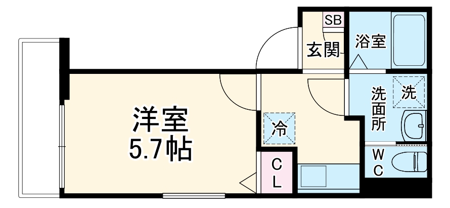 Azalea coautの間取り