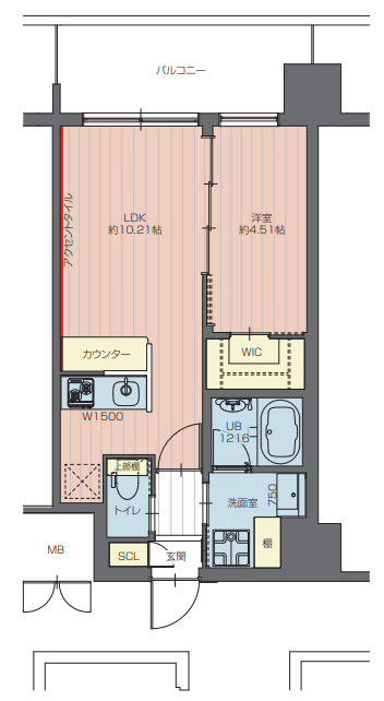 プレジオ練馬富士見台 の間取り
