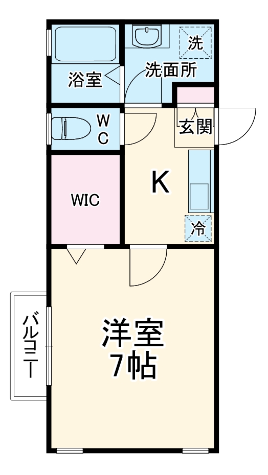 カーズ野川の間取り