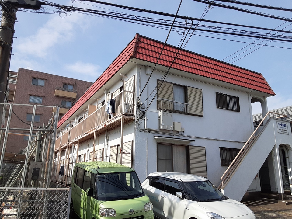 コーポ白百合の外観
