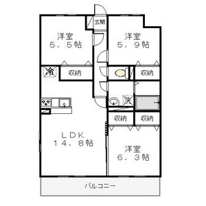 フォルテの間取り