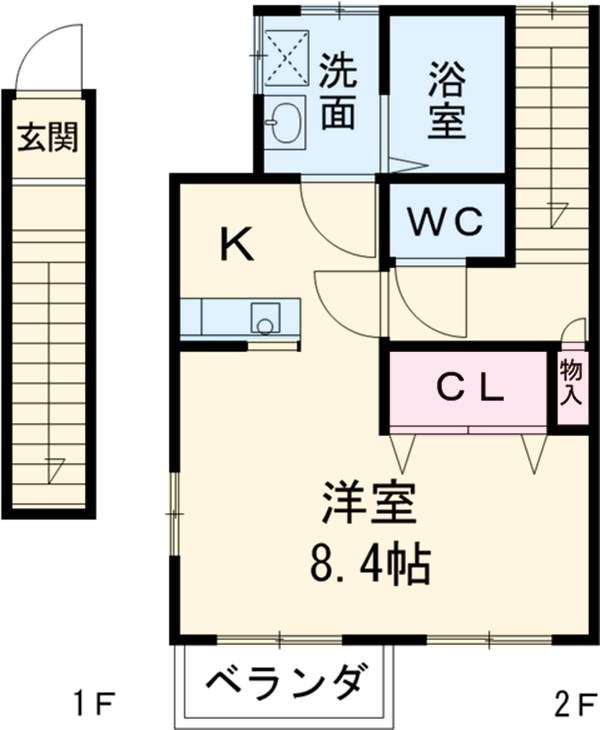 CREAの間取り