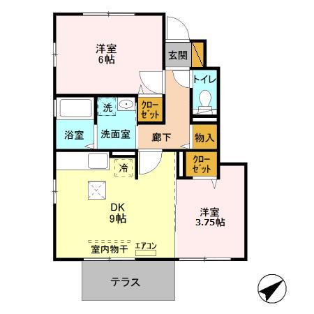 グランシードの間取り