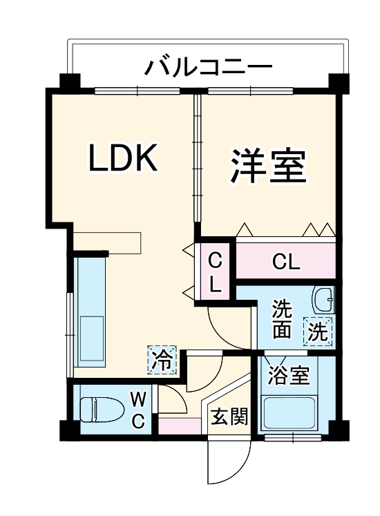 メゾンドジョコⅡの間取り